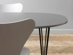 Fritz Hansen Piet Hein B620 Superellipse udtræksbord, 170/270 x 100 cm fra><noscript><img width=