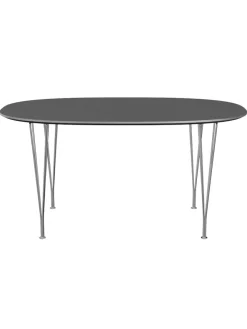 Fritz Hansen Piet Hein B612 Superellipse spisebord, 150 x 100 cm fra><noscript><img width=