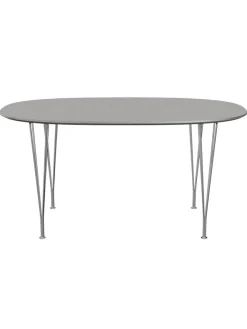 Fritz Hansen Piet Hein B612 Superellipse spisebord, 150 x 100 cm fra><noscript><img width=