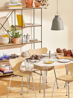 Fritz Hansen Piet Hein B616 Superellipse spisebord, 170 x 100 cm fra><noscript><img width=