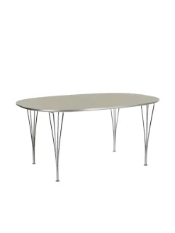Fritz Hansen Piet Hein B611 Superellipse spisebord, 135 x 90 cm fra><noscript><img width=