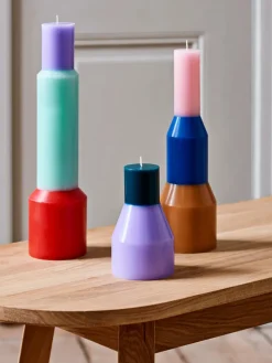 HAY Pillar lys, XL red fra> Stearinlys