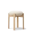 Fredericia Furniture Pioneer Stool, lacquered oak/zero 0001 fra> Skamler