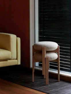 Fredericia Furniture Pioneer Stool, lacquered oak/zero 0001 fra><noscript><img width=