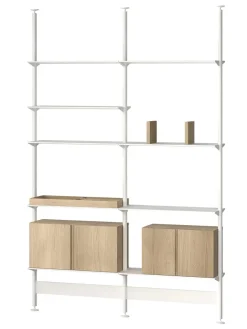 String Furniture Pira G2 Floor-to-Ceiling Shelving Bundle A fra String><noscript><img width=