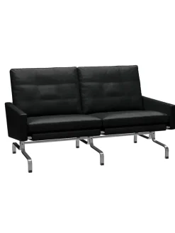 Fritz Hansen PK31/2 2 pers. Sofa af Poul Kjærholm><noscript><img width=