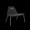 Fritz Hansen PK23 forsidepolstret, Black af Poul Kjærholm> Lænestole