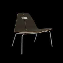 Fritz Hansen PK23 forsidepolstret, Black af Poul Kjærholm><noscript><img width=
