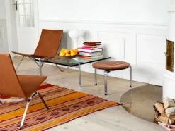 Fritz Hansen PK61 Glasbord af Poul Kjærholm> Sofaborde