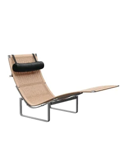 Fritz Hansen PK24 Loungestol af Poul Kjærholm> Loungestole|Lænestole