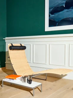 Fritz Hansen PK24 Loungestol af Poul Kjærholm><noscript><img width=