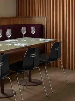 Fritz Hansen PK3 spisebordsstol, eg af Poul Kjærholm><noscript><img width=