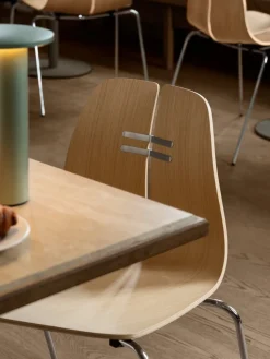 Fritz Hansen PK3 spisebordsstol, sort ask af Poul Kjærholm><noscript><img width=