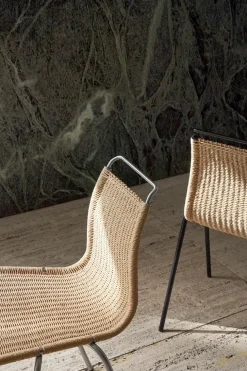 Carl Hansen & Søn PK1 Stol, sort stel af Poul Kjærholm><noscript><img width=