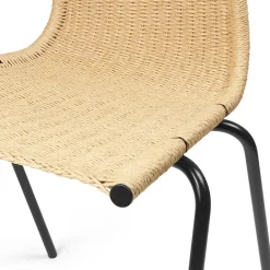 Carl Hansen & Søn PK1 Stol, sort stel af Poul Kjærholm><noscript><img width=