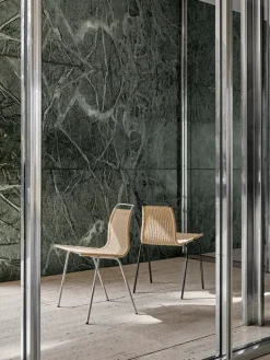 Carl Hansen & Søn PK1 Stol, sort stel af Poul Kjærholm><noscript><img width=