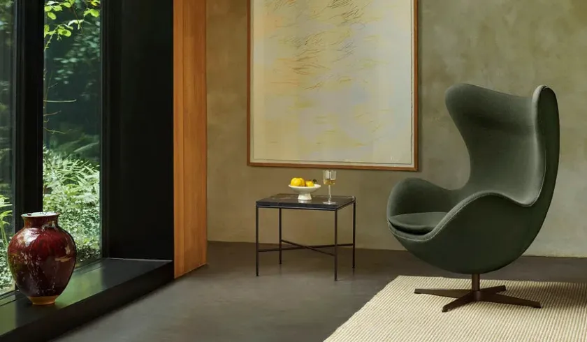Fritz Hansen Planner Sofabord 100x100 fra> Sofaborde