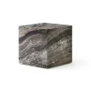 Audo Copenhagen Plinth Cubic, grey galaxy marble fra> Sideborde Og Små Borde