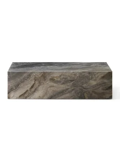 Audo Copenhagen Plinth Low Black Nero Marquina marmor fra><noscript><img width=