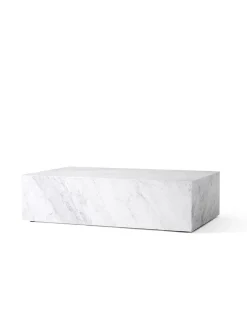 Audo Copenhagen Plinth Low Sand Kunis Breccia marmor fra><noscript><img width=