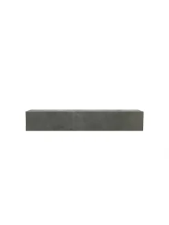 Audo Copenhagen Plinth Shelf Grey Kendzo marmor fra> Hylder