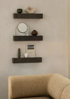 Audo Copenhagen Plinth Shelf Grey Kendzo marmor fra><noscript><img width=