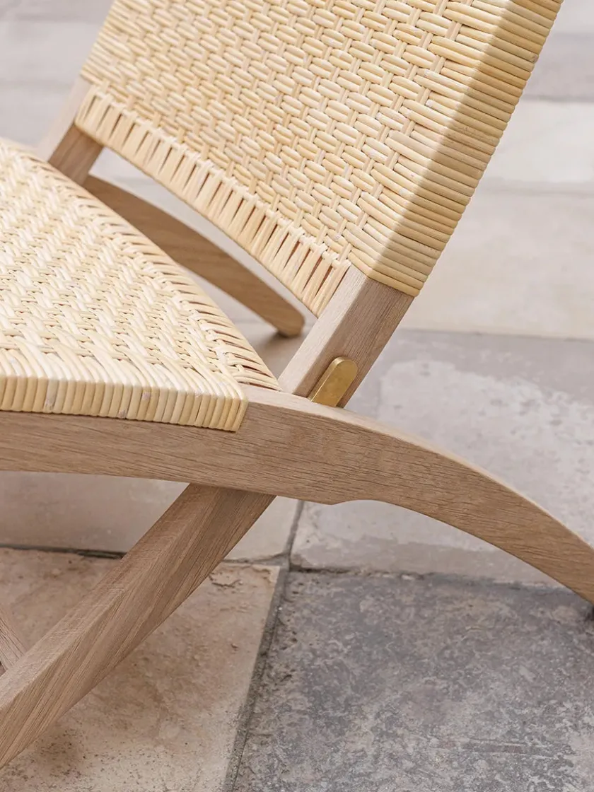 PP Møbler PP512 Foldestol af Hans J. Wegner> Loungestole|Lænestole