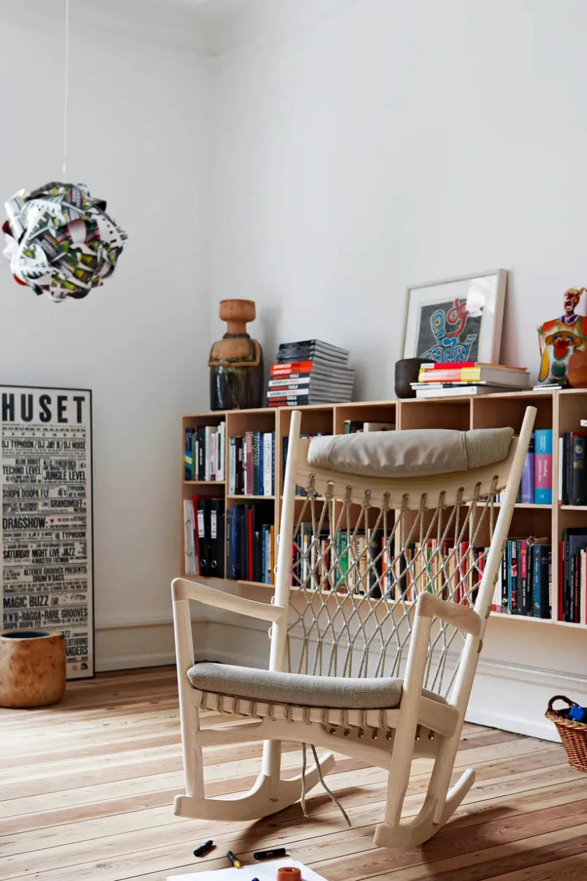 PP Møbler PP124 Gyngestol af Hans J. Wegner> Gyngestole