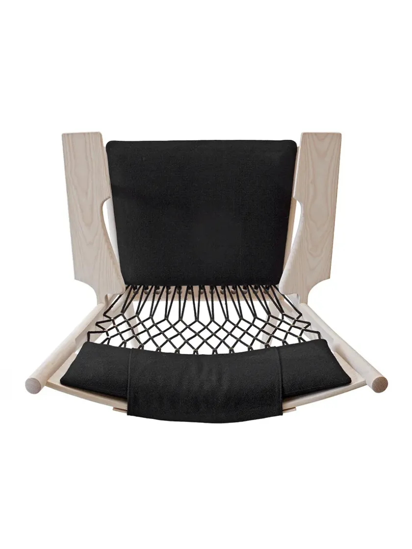 PP Møbler PP129 Netstol af Hans J. Wegner> Loungestole|Lænestole