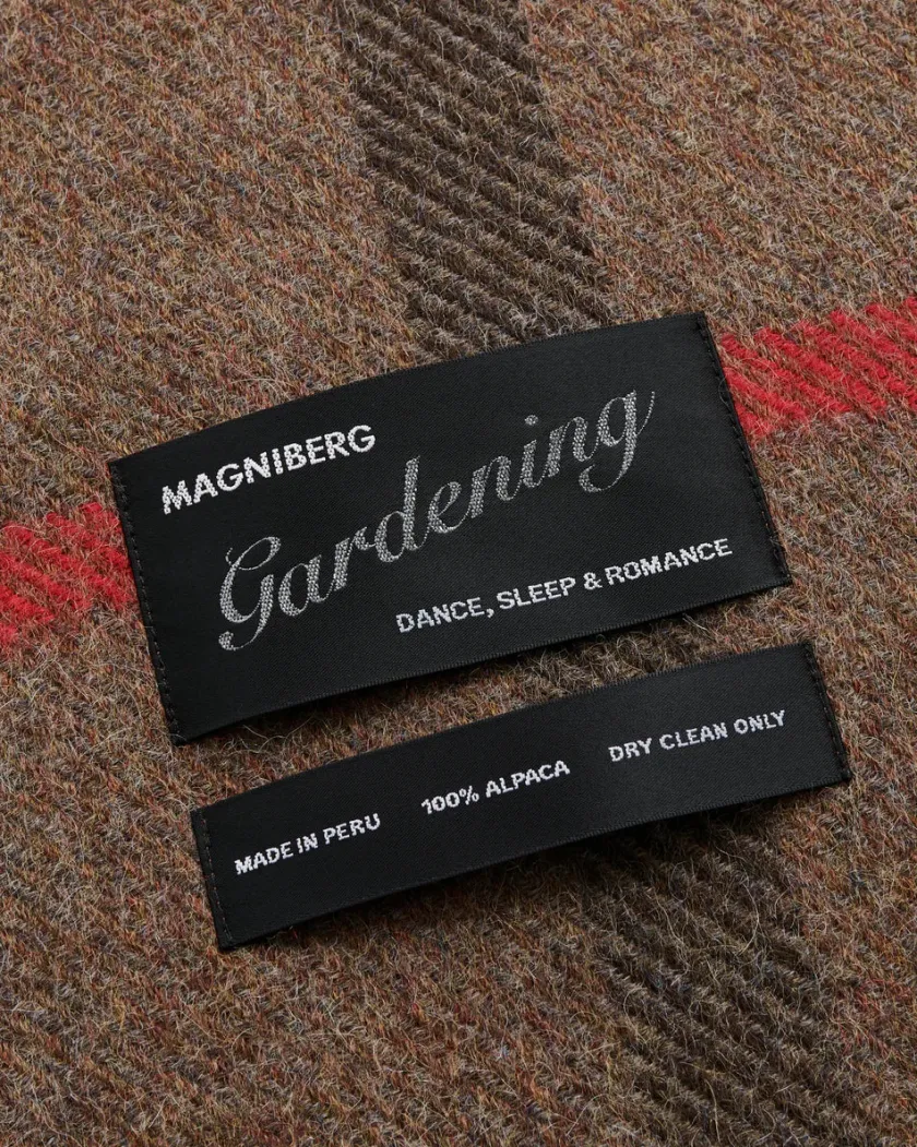 Magniberg Princess blanket - Saffron brown fra> Gaver Til Hende|Puder Og Plaider