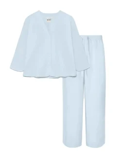 Aiayu Pyjamas Poplin, blue eyes fra> Gaver Til Hende|Tøj