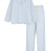Aiayu Pyjamas Poplin, mix blue eyes fra> Tøj|Tekstiler Til Soveværelset