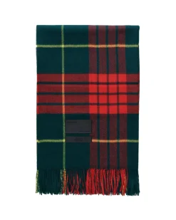 Magniberg Queen blanket - Volvo blue tartan fra><noscript><img width=