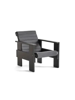 HAY Quilted sædehynde til Crate Loungechair, Iron Red fra><noscript><img width=