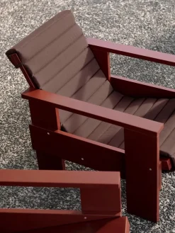 HAY Quilted sædehynde til Crate Loungechair, Sky Grey fra><noscript><img width=