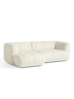 HAY Quilton 2,5 pers. Sofa, Flamiber Cream A5, højre fra><noscript><img width=