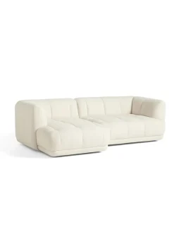 HAY Quilton 2,5 pers. Sofa, Flamiber Cream A5, højre fra><noscript><img width=