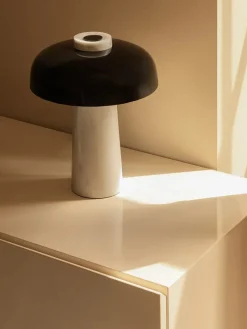 Audo Copenhagen Reverse Table Lamp, carrara black fra><noscript><img width=