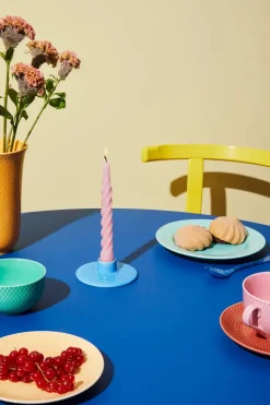 Lyngby Porcelæn Rhombe Kronelysestage fra> Lysestager