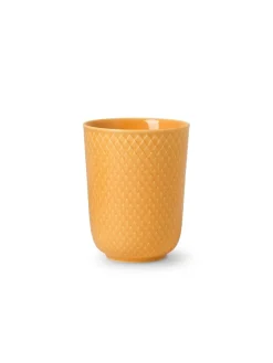 Lyngby Porcelæn Rhombe krus, terracotta fra><noscript><img width=