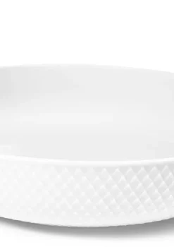 Lyngby Porcelæn Rhombe serveringsskål, grøn fra><noscript><img width=