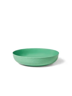 Lyngby Porcelæn Rhombe serveringsskål, hvid fra><noscript><img width=