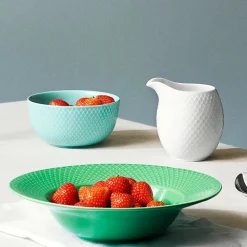Lyngby Porcelæn Rhombe skål Ø13 cm fra><noscript><img width=
