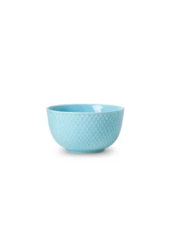 Lyngby Porcelæn Rhombe skål, mørk blå Ø22 cm fra><noscript><img width=