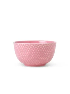Lyngby Porcelæn Rhombe skål, mørk blå Ø22 cm fra><noscript><img width=
