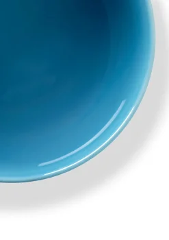 Lyngby Porcelæn Rhombe skål, mørk blå Ø22 cm fra><noscript><img width=