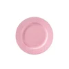 Lyngby Porcelæn Rhombe tallerken, rosa Ø21 cm fra> Service