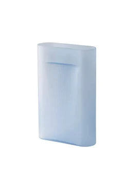 Muuto Ridge Vase, taupe frosted glass fra><noscript><img width=