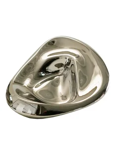 Hein Studio Ripple Knob Large, silver fra> Knagerækker|Entrémøbler