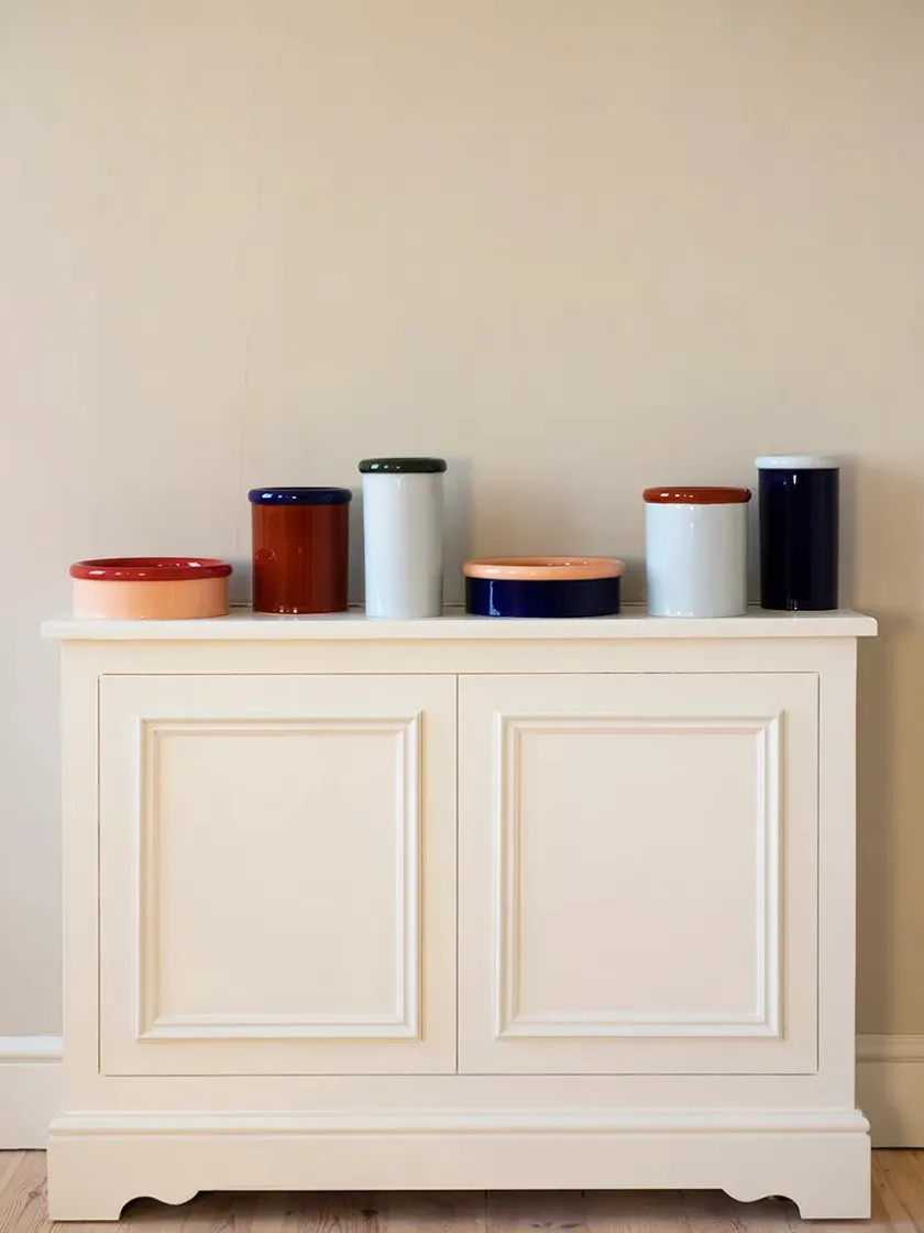 Nine ROD bowl, red/coral fra> Service